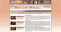 Desktop Screenshot of bateslawfirmllc.com